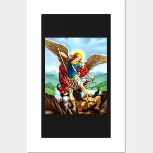 St Michael the Archangel Angel Catholic Saint Posters and Art